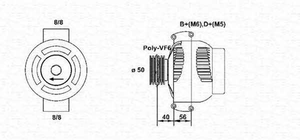 Magneti marelli 943355135010 Генератор 943355135010: Отличная цена - Купить в Польше на 2407.PL!