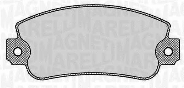 Magneti marelli 363916060237 Тормозные колодки дисковые, комплект 363916060237: Отличная цена - Купить в Польше на 2407.PL!