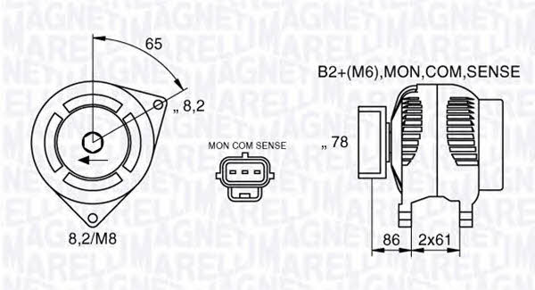 Magneti Marelli 063377412010 Generator 063377412010: Kaufen Sie zu einem guten Preis in Polen bei 2407.PL!