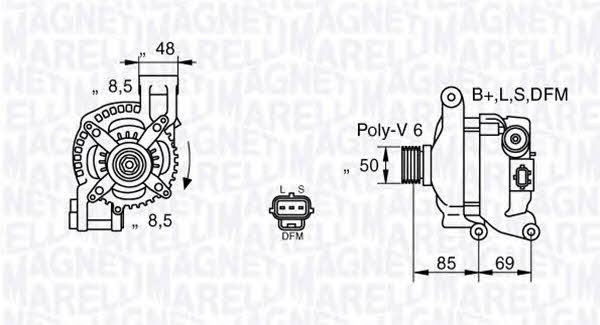 Magneti marelli 063377420010 Alternator 063377420010: Dobra cena w Polsce na 2407.PL - Kup Teraz!