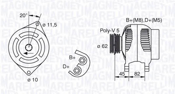 Magneti Marelli 063321616010 Generator 063321616010: Bestellen Sie in Polen zu einem guten Preis bei 2407.PL!