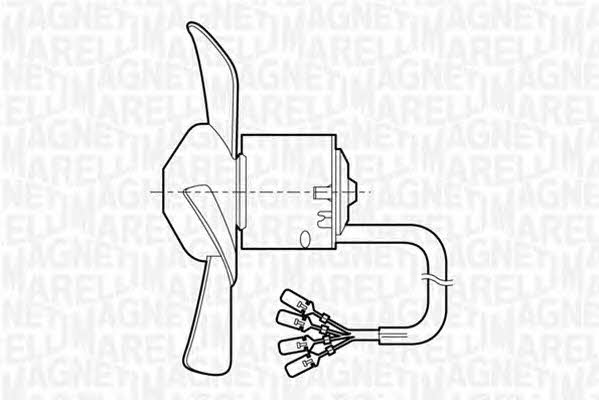 Magneti marelli 069401252010 Cabin ventilation motor 069401252010: Buy near me at 2407.PL in Poland at an Affordable price!