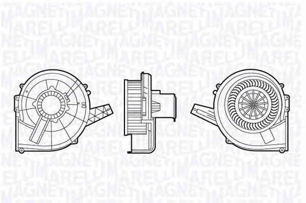 Magneti marelli 069412666010 Cabin ventilation motor 069412666010: Buy near me at 2407.PL in Poland at an Affordable price!