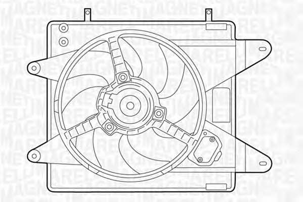 Magneti Marelli 069422006010 Nabe, Lüfterrad-Motorkühlung 069422006010: Kaufen Sie zu einem guten Preis in Polen bei 2407.PL!