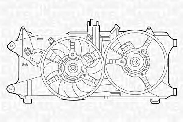 Magneti Marelli 069422036010 Nabe, Lüfterrad-Motorkühlung 069422036010: Kaufen Sie zu einem guten Preis in Polen bei 2407.PL!