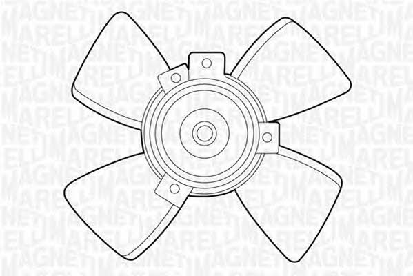 Magneti marelli 069422233010 Hub, engine cooling fan wheel 069422233010: Buy near me at 2407.PL in Poland at an Affordable price!