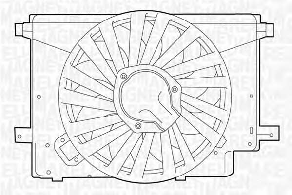 Magneti marelli 069422242010 Вентилятор радиатора охлаждения 069422242010: Отличная цена - Купить в Польше на 2407.PL!