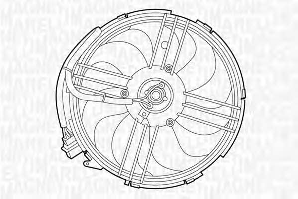 Magneti marelli 069422264010 Hub, engine cooling fan wheel 069422264010: Buy near me in Poland at 2407.PL - Good price!