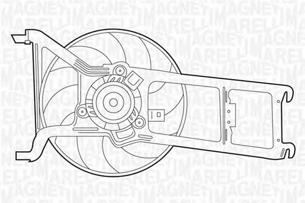 Magneti Marelli 069422375010 Nabe, Lüfterrad-Motorkühlung 069422375010: Bestellen Sie in Polen zu einem guten Preis bei 2407.PL!