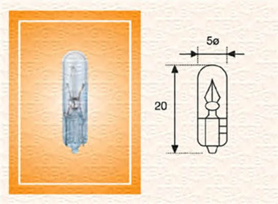 Magneti marelli 003722100000 Лампа накаливания WBT5 24V 1,2W 003722100000: Отличная цена - Купить в Польше на 2407.PL!