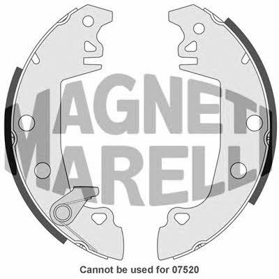 Magneti marelli 360219192100 Brake shoe set 360219192100: Buy near me at 2407.PL in Poland at an Affordable price!