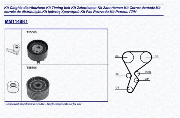 Magneti Marelli 341311481101 Zahnriemensatz 341311481101: Kaufen Sie zu einem guten Preis in Polen bei 2407.PL!