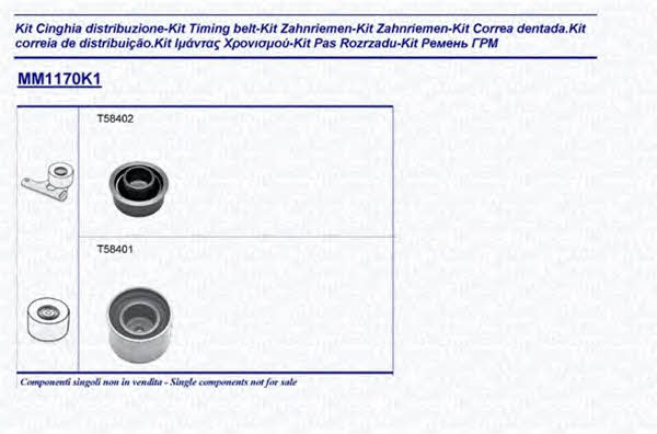 Magneti marelli 341311701101 Zestaw paska rozrządu 341311701101: Atrakcyjna cena w Polsce na 2407.PL - Zamów teraz!