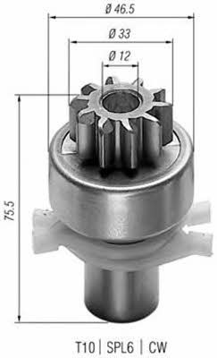 Magneti marelli 940113020008 Bendiks rozrusznika 940113020008: Dobra cena w Polsce na 2407.PL - Kup Teraz!