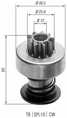 Magneti marelli 940113020023 Freewheel gear, starter 940113020023: Buy near me at 2407.PL in Poland at an Affordable price!