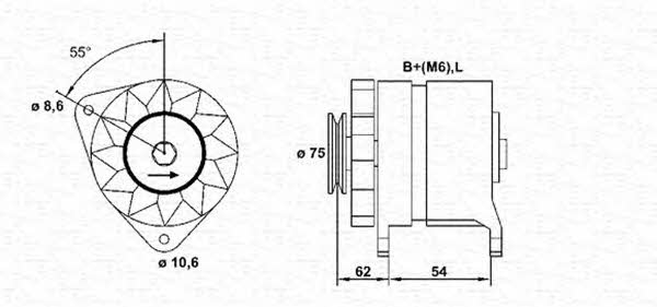 Magneti marelli 943356107010 Alternator 943356107010: Dobra cena w Polsce na 2407.PL - Kup Teraz!