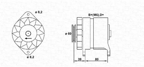 Magneti marelli 943356212010 Генератор 943356212010: Отличная цена - Купить в Польше на 2407.PL!