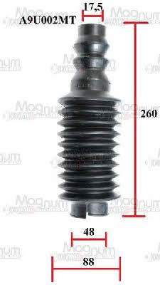 Magnum technology A9U002MT Shock absorber boot A9U002MT: Buy near me in Poland at 2407.PL - Good price!