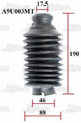 Magnum technology A9U003MT Shock absorber boot A9U003MT: Buy near me in Poland at 2407.PL - Good price!
