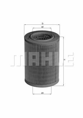 Mahle/Knecht LX 79 Air filter LX79: Buy near me in Poland at 2407.PL - Good price!