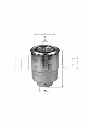 Mahle/Knecht KC 256D Fuel filter KC256D: Buy near me at 2407.PL in Poland at an Affordable price!