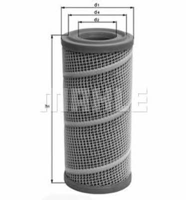 Mahle/Knecht LX 714 Air filter LX714: Buy near me at 2407.PL in Poland at an Affordable price!