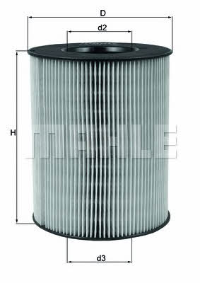 Air filter Mahle&#x2F;Knecht LX 794