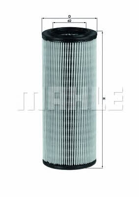 Mahle/Knecht LX 801 Air filter LX801: Buy near me in Poland at 2407.PL - Good price!