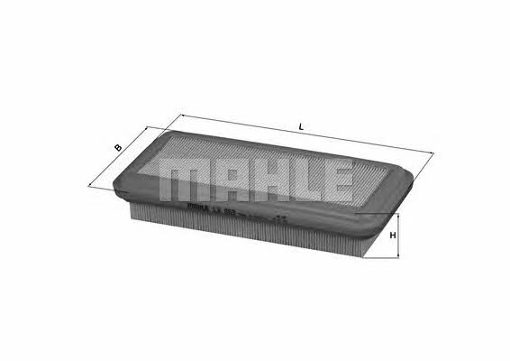 Mahle/Knecht LX 863 Air filter LX863: Buy near me in Poland at 2407.PL - Good price!