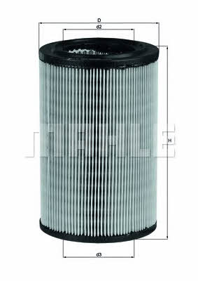 Mahle/Knecht LX 865 Air filter LX865: Buy near me at 2407.PL in Poland at an Affordable price!