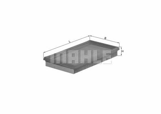 Mahle/Knecht LX 869 Filtr powietrza LX869: Dobra cena w Polsce na 2407.PL - Kup Teraz!