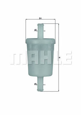Mahle/Knecht KL 260 OF Fuel filter KL260OF: Buy near me at 2407.PL in Poland at an Affordable price!