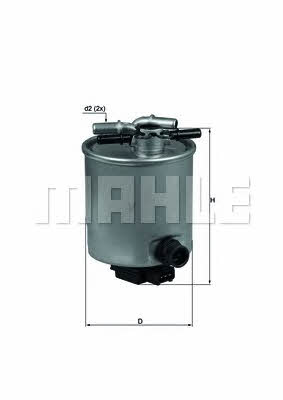 Mahle/Knecht KL 440/14 Fuel filter KL44014: Buy near me in Poland at 2407.PL - Good price!