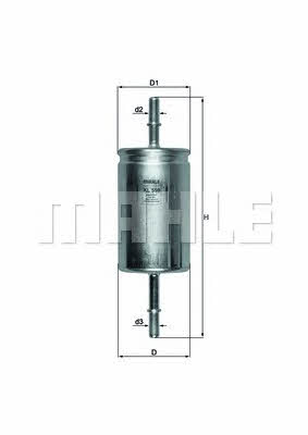 Mahle/Knecht KL 559 Fuel filter KL559: Buy near me at 2407.PL in Poland at an Affordable price!