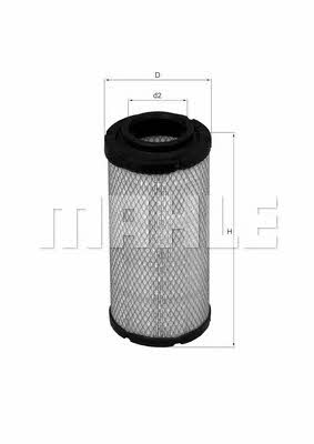 Mahle/Knecht LX 924 Air filter LX924: Buy near me at 2407.PL in Poland at an Affordable price!