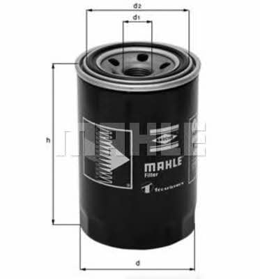 Mahle/Knecht OC 218 Oil Filter OC218: Buy near me in Poland at 2407.PL - Good price!