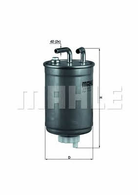 Mahle/Knecht KL 99 Fuel filter KL99: Buy near me in Poland at 2407.PL - Good price!