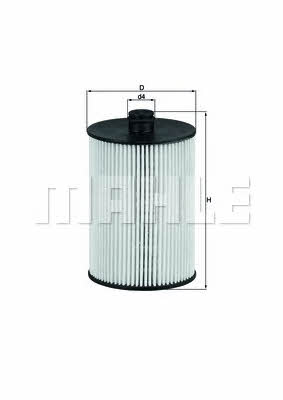 Mahle/Knecht KX 226D Fuel filter KX226D: Buy near me at 2407.PL in Poland at an Affordable price!