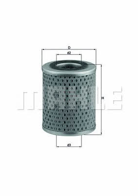 Mahle/Knecht KX 25 Fuel filter KX25: Buy near me in Poland at 2407.PL - Good price!