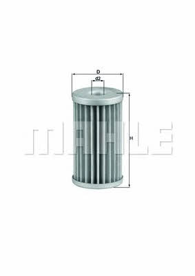 Mahle/Knecht KX 39 Fuel filter KX39: Buy near me in Poland at 2407.PL - Good price!