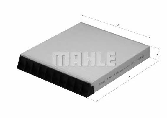 Mahle/Knecht LA 134 Filter, interior air LA134: Buy near me in Poland at 2407.PL - Good price!