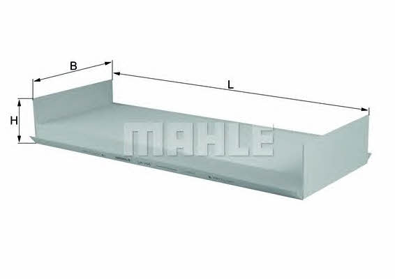 Mahle/Knecht LA 154 Filter, interior air LA154: Buy near me in Poland at 2407.PL - Good price!