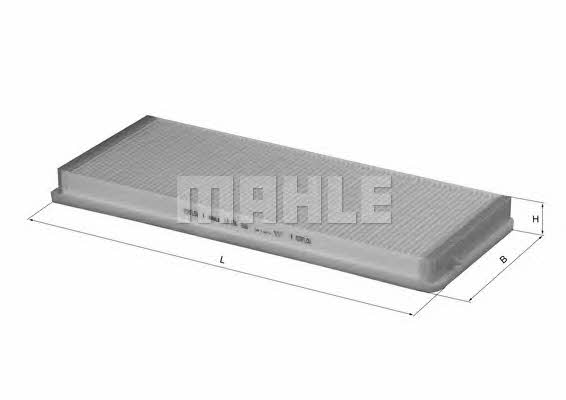 Mahle/Knecht LA 196 Filter, interior air LA196: Buy near me in Poland at 2407.PL - Good price!