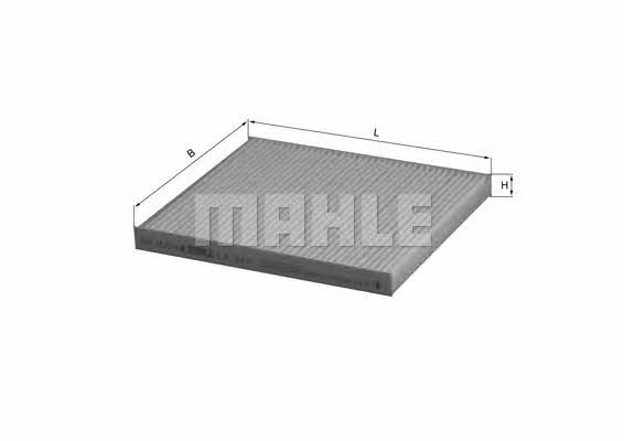 Mahle/Knecht LA 241 Filter, interior air LA241: Buy near me in Poland at 2407.PL - Good price!