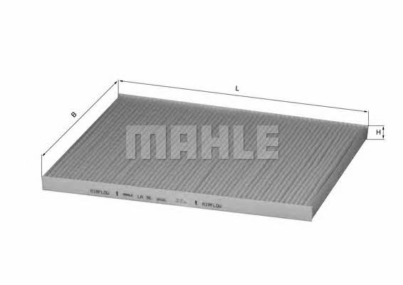 Filter, interior air Mahle&#x2F;Knecht LA 36