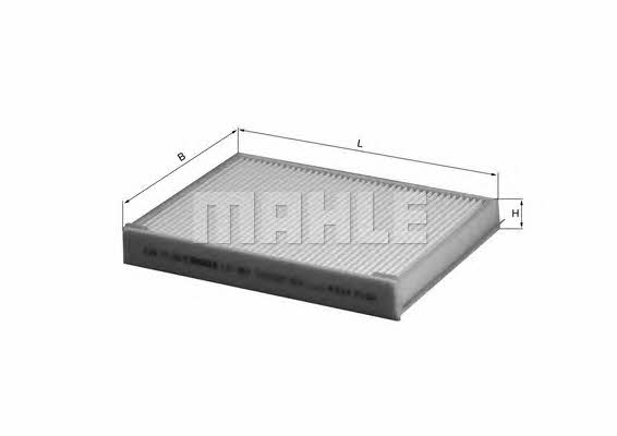 Mahle/Knecht LA 387 Filter, interior air LA387: Buy near me in Poland at 2407.PL - Good price!