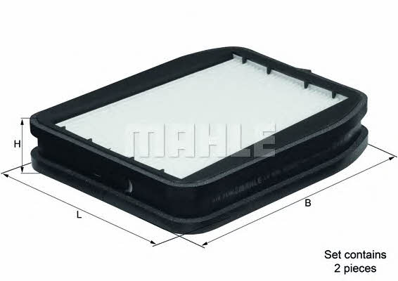 Mahle/Knecht LA 455/S Filter, interior air LA455S: Buy near me in Poland at 2407.PL - Good price!