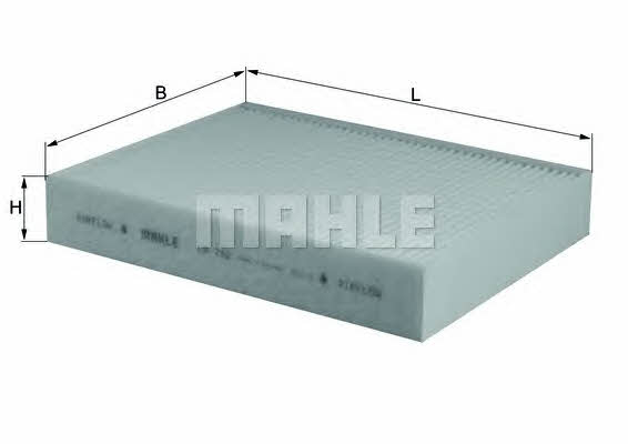 Mahle/Knecht LA 742 Filter, interior air LA742: Buy near me in Poland at 2407.PL - Good price!