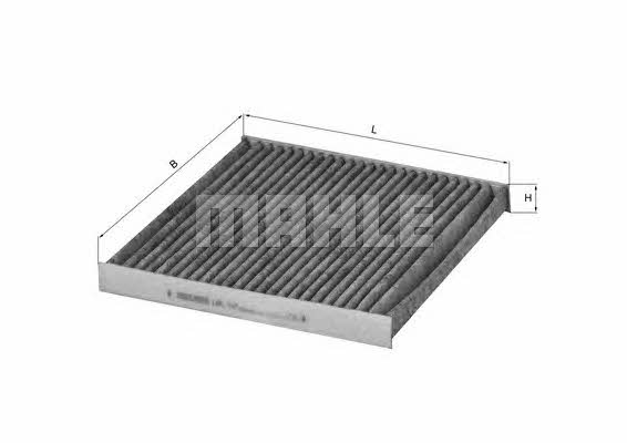 Mahle/Knecht LAK 107 Activated Carbon Cabin Filter LAK107: Buy near me at 2407.PL in Poland at an Affordable price!