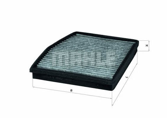 Mahle/Knecht LAK 124 Activated Carbon Cabin Filter LAK124: Buy near me in Poland at 2407.PL - Good price!